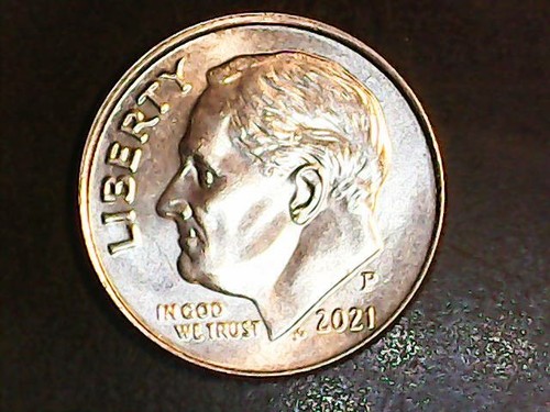 2021 roosevelt dime obverse - 2021,